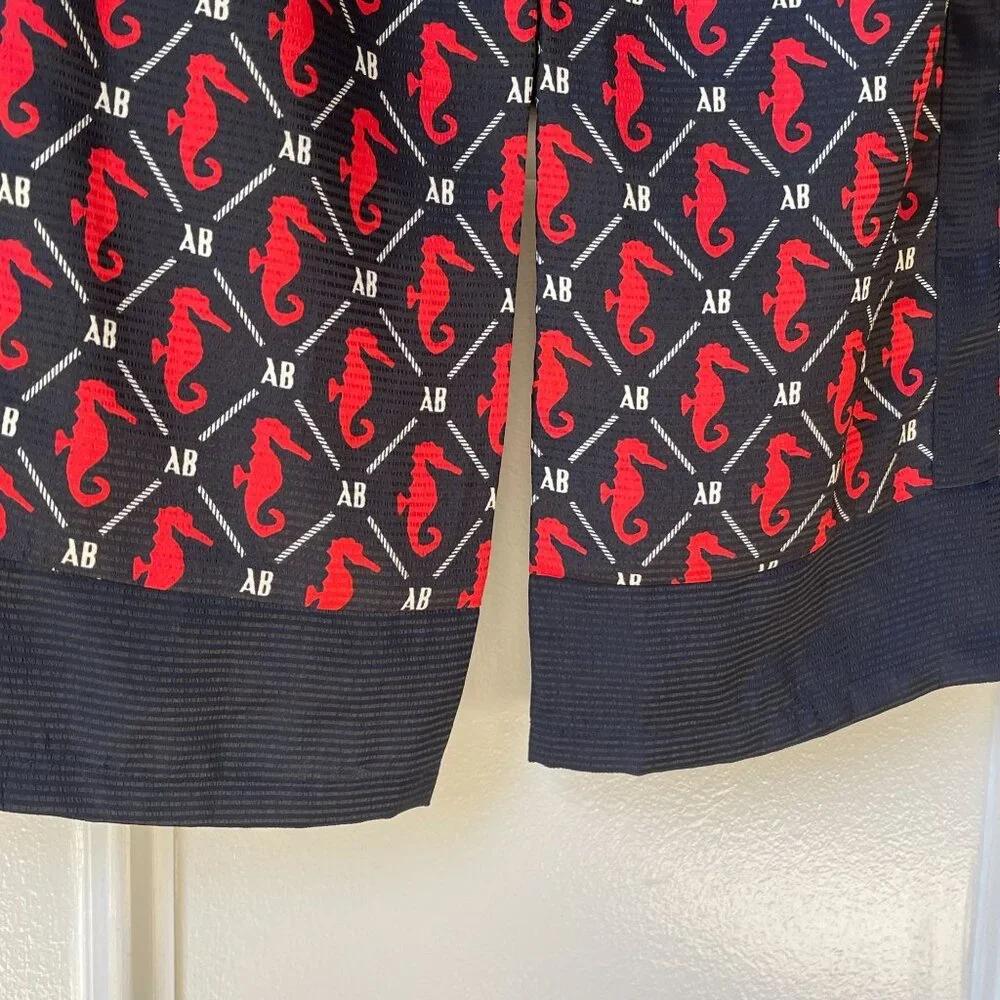 Scotch & Soda Amsterdams Blauw Matchy Seahorse Blazer & Pajama Style Pants Small - Picture 11 of 13